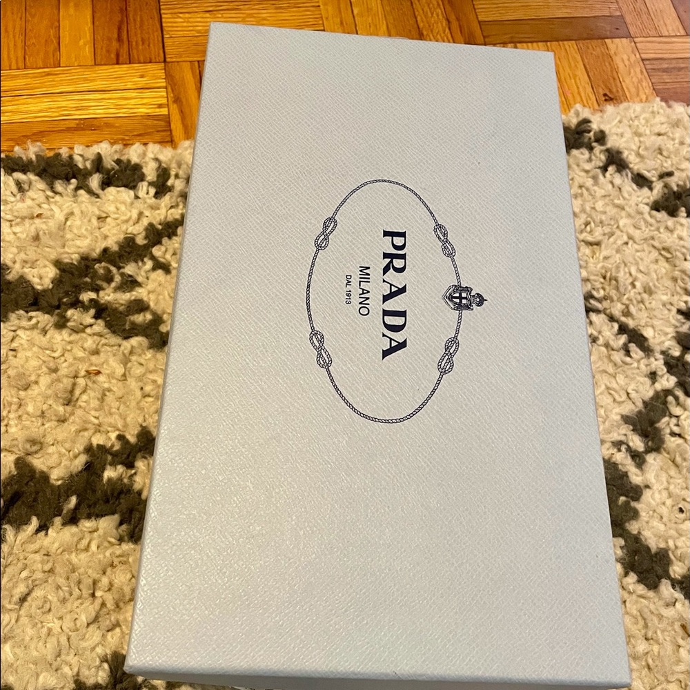 AUTHENTIC Prada Quilted Leather Logo Mules!